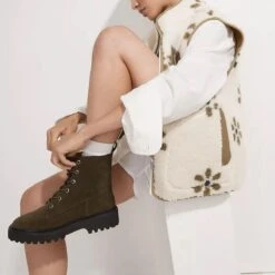 Madewell Mesh Bonded Sherpa Chrysler Vest - Women's