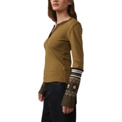 FREE PEOPLE Mikah Layering Cuff Top - Women's -Everlaces Cloth Shop ARMCOM D9