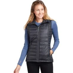 KUHL Spyfire Hooded Down Vest - Women's -Everlaces Cloth Shop BLA 52