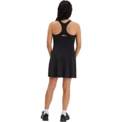 Girlfriend Collective Lola Float V-Neck Dress - Women's -Everlaces Cloth Shop BLA D1 66