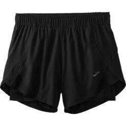 BROOKS Chaser 5in 2-in-1 Short - Women's -Everlaces Cloth Shop BLA D2 40