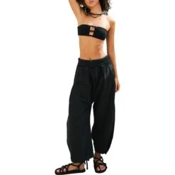 FREE PEOPLE Cool Harbor Wide Leg Pant - Women's -Everlaces Cloth Shop BLA D2 45