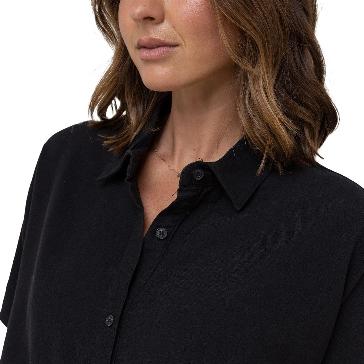 Rhythm Classic Shirt Dress - Women's 2 Rhythm Classic Shirt Dress - Women's - Image 2