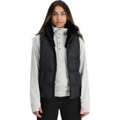 Outdoor Research Coldfront Hooded Down Vest II - Women's -Everlaces Cloth Shop BLA D4 16