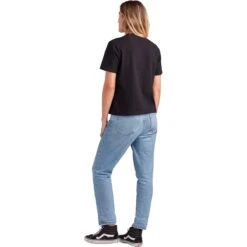 Dakine Cruiser HW Pocket Short-Sleeve T-Shirt - Women's -Everlaces Cloth Shop BLA D4 38