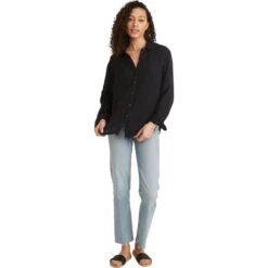 Marine Layer Reese Double Cloth Button-Up Shirt - Women's
