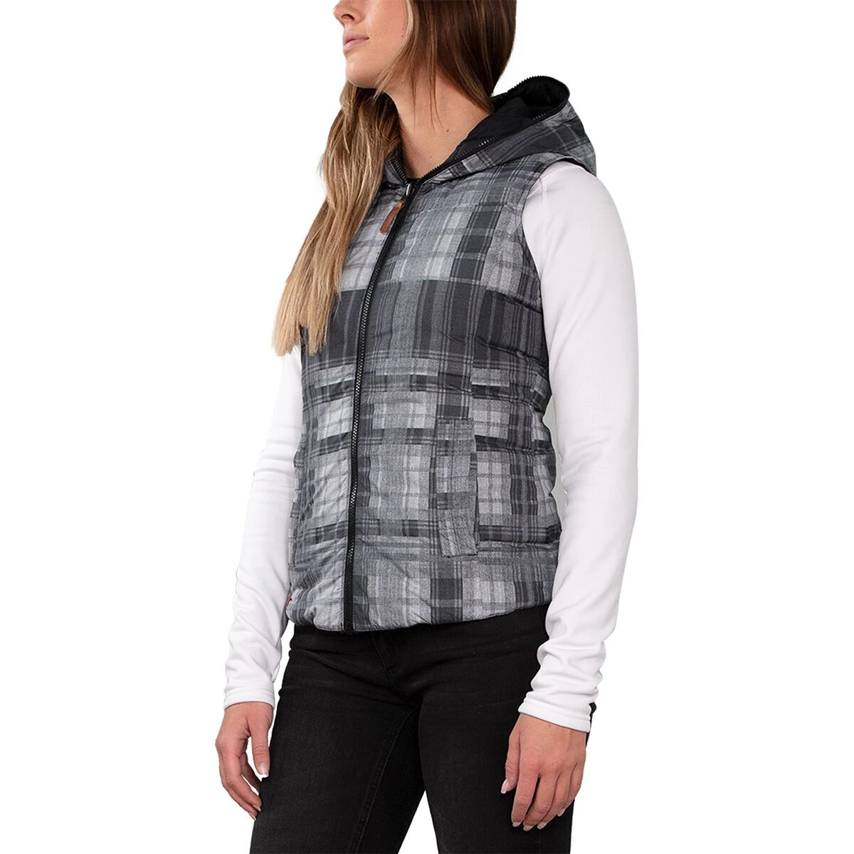 Obermeyer Zoe Reversible Down Vest - Women's 6 Obermeyer Zoe Reversible Down Vest - Women's - Image 6