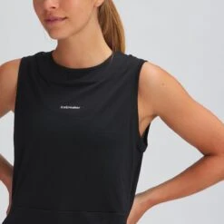 Icebreaker ZoneKnit Tank Top - Women's -Everlaces Cloth Shop BLA D6 15