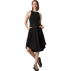 Prana Cozy Up Bayjour Dress - Women's -Everlaces Cloth Shop BLA D8 12