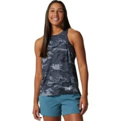 Mountain Hardwear Crater Lake Tank Top - Women's -Everlaces Cloth Shop BLSLCRCAPR D3