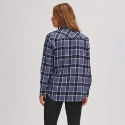 Stoic Daily Flannel - Women's -Everlaces Cloth Shop BLUPLA D5