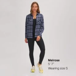 Stoic Daily Flannel - Women's -Everlaces Cloth Shop BLUPLA D8