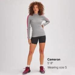 Rib Turtleneck Stripe Sweater - Women's -Everlaces Cloth Shop BRICOM D8