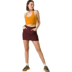 Prana Halle E-Waist Skort II - Women's -Everlaces Cloth Shop CAC D6