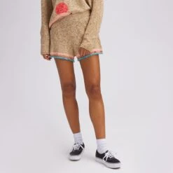 Intarsia Sweater Short - Past Season - Women's -Everlaces Cloth Shop CAMCOM