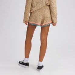 Intarsia Sweater Short - Past Season - Women's -Everlaces Cloth Shop CAMCOM D1