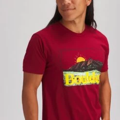 Great Hikes Of Boulder T-Shirt -Everlaces Cloth Shop CAR D6