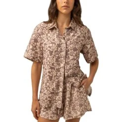 Rhythm Drifter Floral Shirt - Women's -Everlaces Cloth Shop CHO 1