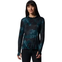 Mountain Hardwear Crater Lake Long-Sleeve Hoodie - Women's -Everlaces Cloth Shop DAMAPICA