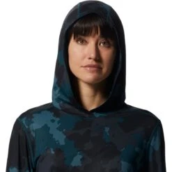 Mountain Hardwear Crater Lake Long-Sleeve Hoodie - Women's -Everlaces Cloth Shop DAMAPICA D6