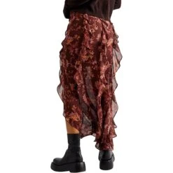 FREE PEOPLE Flounce Around Maxi Skirt - Women's