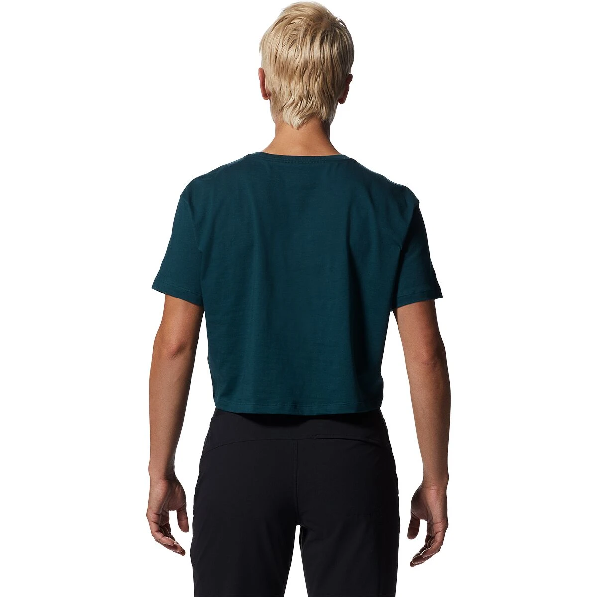 Mountain Hardwear Logo Crop Short-Sleeve Top - Women's 4 Mountain Hardwear Logo Crop Short-Sleeve Top - Women's - Image 4
