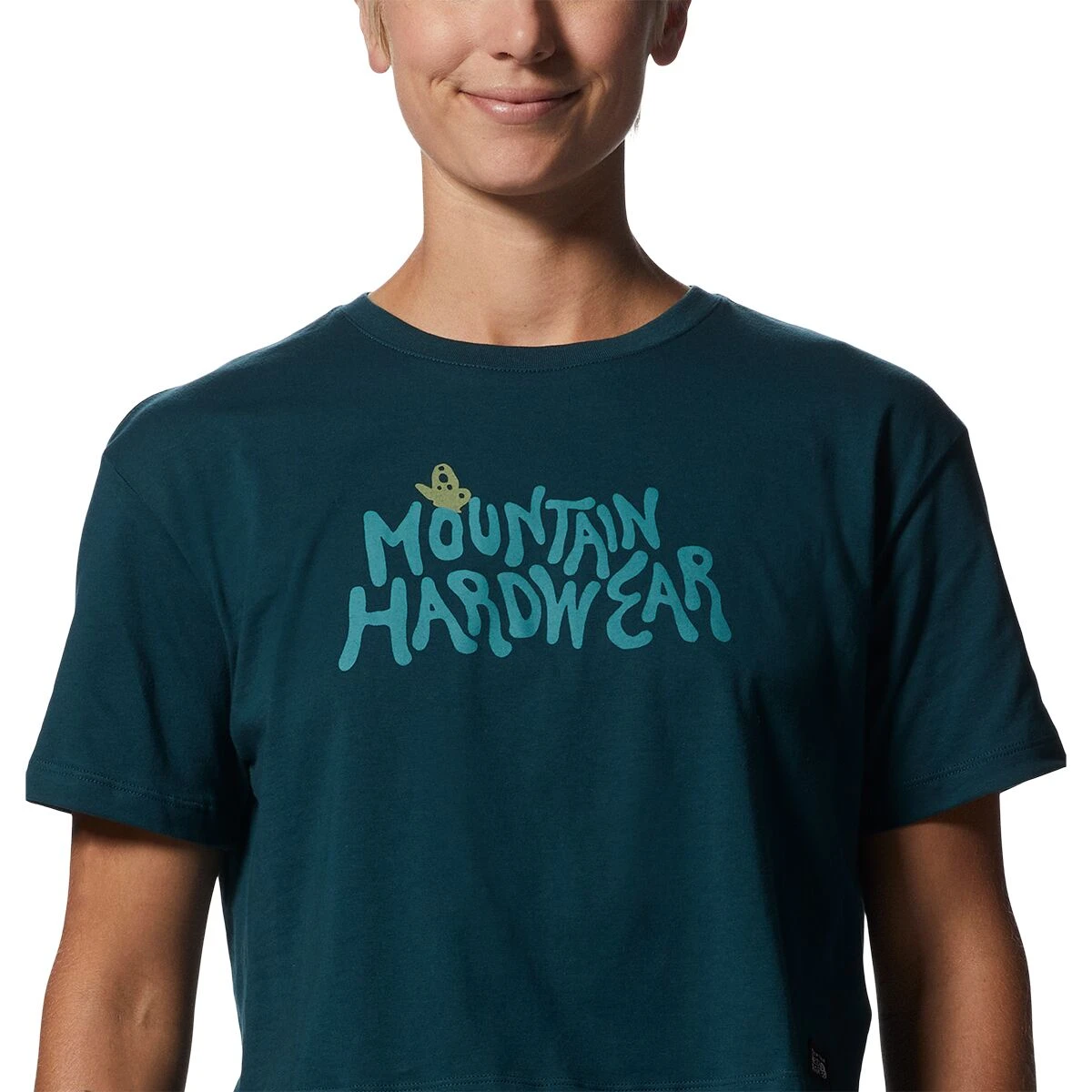 Mountain Hardwear Logo Crop Short-Sleeve Top - Women's 1 Mountain Hardwear Logo Crop Short-Sleeve Top - Women's