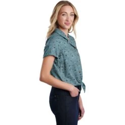 KUHL Elsie Short-Sleeve Shirt - Women's -Everlaces Cloth Shop EUCFLO D2
