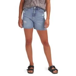 Sanctuary Sidewalk Ridged Jean Short - Women's -Everlaces Cloth Shop FAD