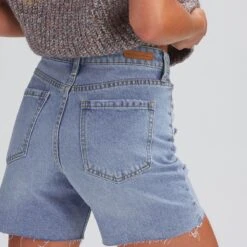 Sanctuary Sidewalk Ridged Jean Short - Women's -Everlaces Cloth Shop FAD D6