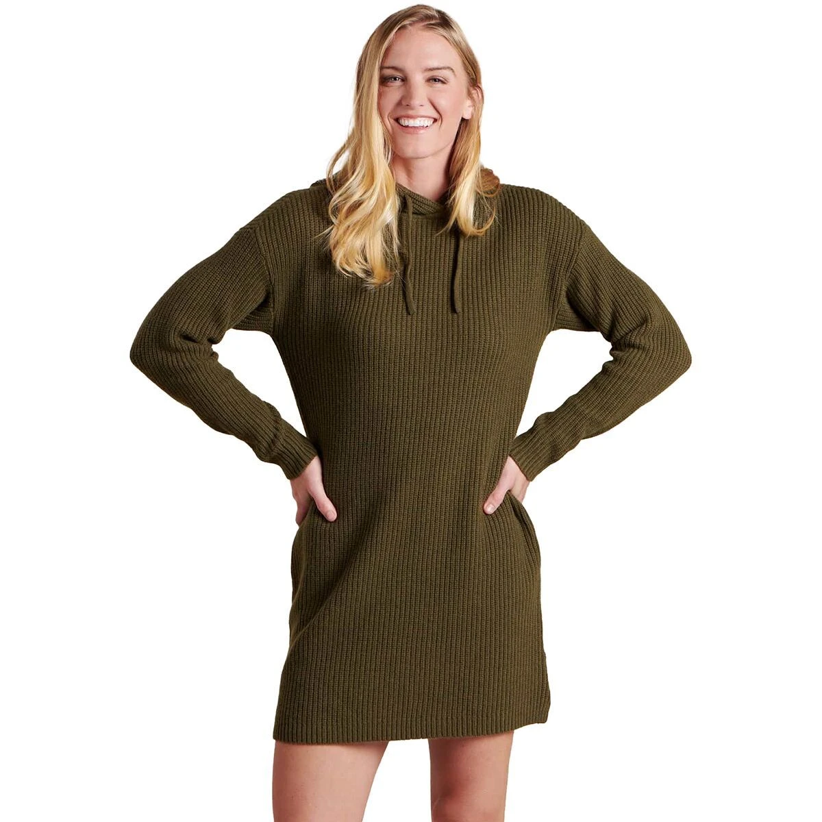 Whidbey Hooded Sweater Dress - Women's 2 Whidbey Hooded Sweater Dress - Women's - Image 2