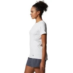 Mountain Hardwear Crater Lake Short-Sleeve Top - Women's -Everlaces Cloth Shop FOG D3