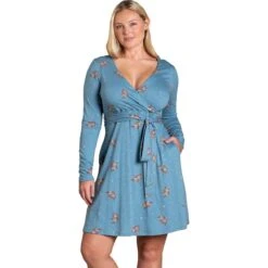 Cue Wrap Dress - Women's