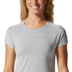 Mountain Hardwear Mighty Stripe Short-Sleeve T-Shirt - Women's -Everlaces Cloth Shop GLA D2