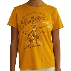 Pendleton Rodeo Cowgirl Graphic T-Shirt - Women's -Everlaces Cloth Shop GOL D3