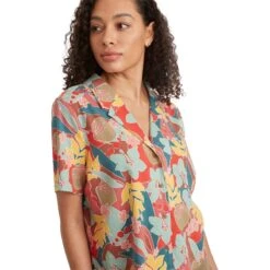 Marine Layer Lucy Button-Up Shirt - Women's -Everlaces Cloth Shop HIBFLO D2