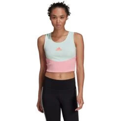 ADIDAS Colorblock Crop Top - Women's -Everlaces Cloth Shop ICMILIPITU