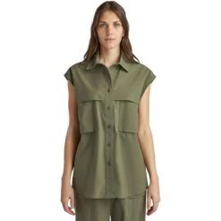 Tilley Sleeveless Shield Shirt - Women's -Everlaces Cloth Shop KHAGRE 1