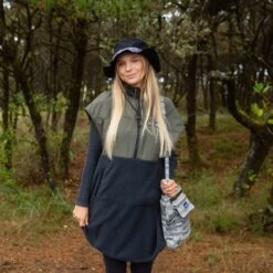 KAVU Neve Fleece Cape Dress - Women's -Everlaces Cloth Shop LEA D6