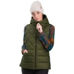 Outdoor Research Coldfront Hooded Down Vest - Women's -Everlaces Cloth Shop LOD
