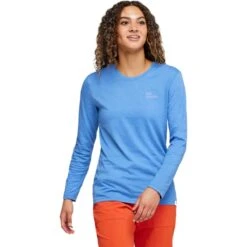 Cotopaxi Cactus Life Long-Sleeve Organic T-Shirt - Women's -Everlaces Cloth Shop LUP D5