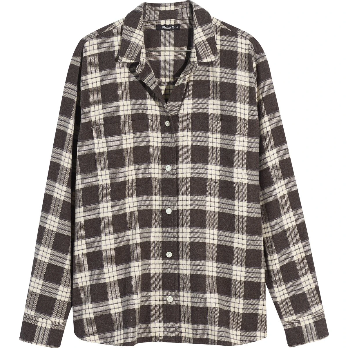 Madewell Swingy Oversized Ex-BF Flannel - Women's 4 Madewell Swingy Oversized Ex-BF Flannel - Women's - Image 4