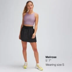 High Waist Skort - Past Season - Women's -Everlaces Cloth Shop MET D7