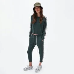 Reena Fleece 7/8 Sweatpant - Women's -Everlaces Cloth Shop MILVINWHI D3
