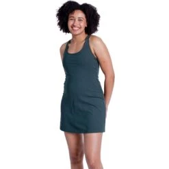 Girlfriend Collective Paloma Dress - Women's -Everlaces Cloth Shop MOS D5 2