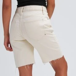 Denim Bermuda Short - Past Season - Women's -Everlaces Cloth Shop NATDEN D2