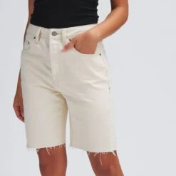 Denim Bermuda Short - Past Season - Women's -Everlaces Cloth Shop NATDEN D4