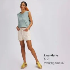 Denim Short - Past Season - Women's -Everlaces Cloth Shop NATDEN D9