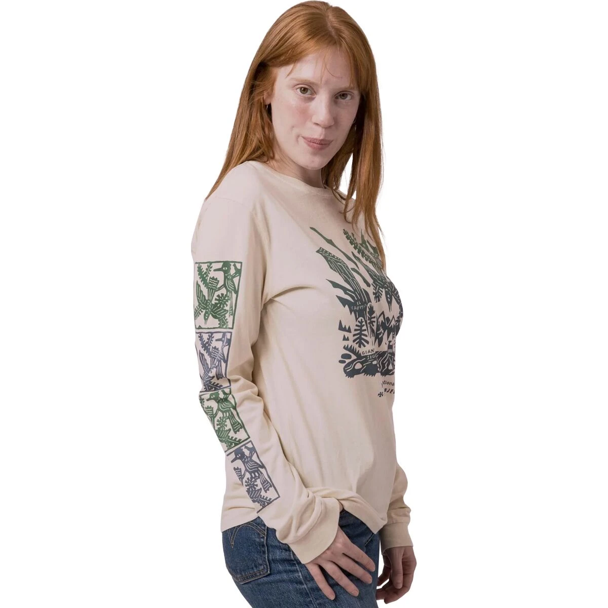 Yosemite Woodcut Long-Sleeve T-Shirt 3 Yosemite Woodcut Long-Sleeve T-Shirt - Image 3