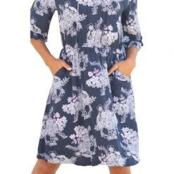 Liliana Dress - Women's -Everlaces Cloth Shop NAVSAV D2